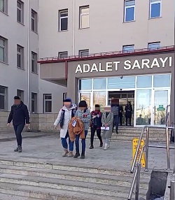 HIRSIZLIK YAPAN ŞAHISLAR YAKALANDI